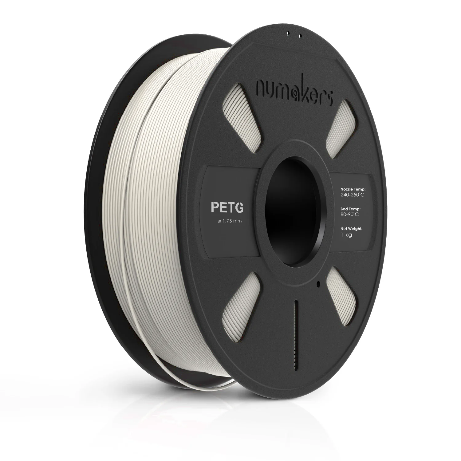Numakers PETG HS Pure White 1.75mm 1kg