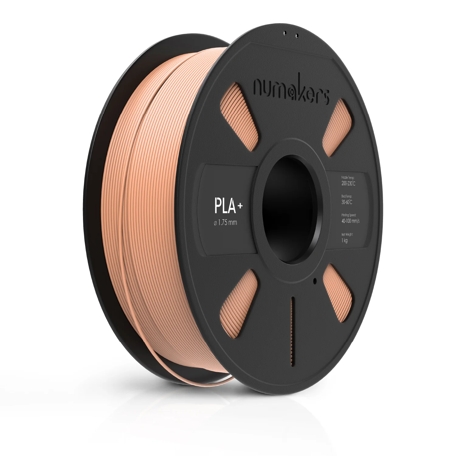 Numakers PLA+ Apricot Skin 1.75mm 1kg
