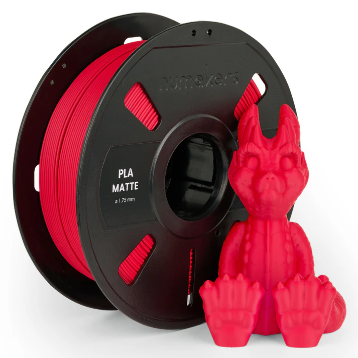 PLA Matte Infernal Ruby 1kg - Numakers - 1.75MM