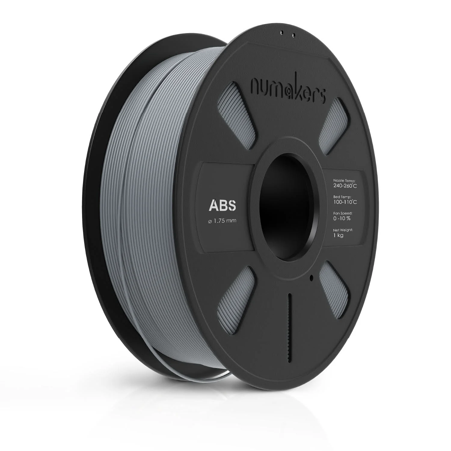 Numakers ABS Light Gray 1.75mm 1kg